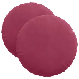 poduszki-na-siedziska-2-pcs-czerwone-wino-o-40-x-13-cm-aksamit