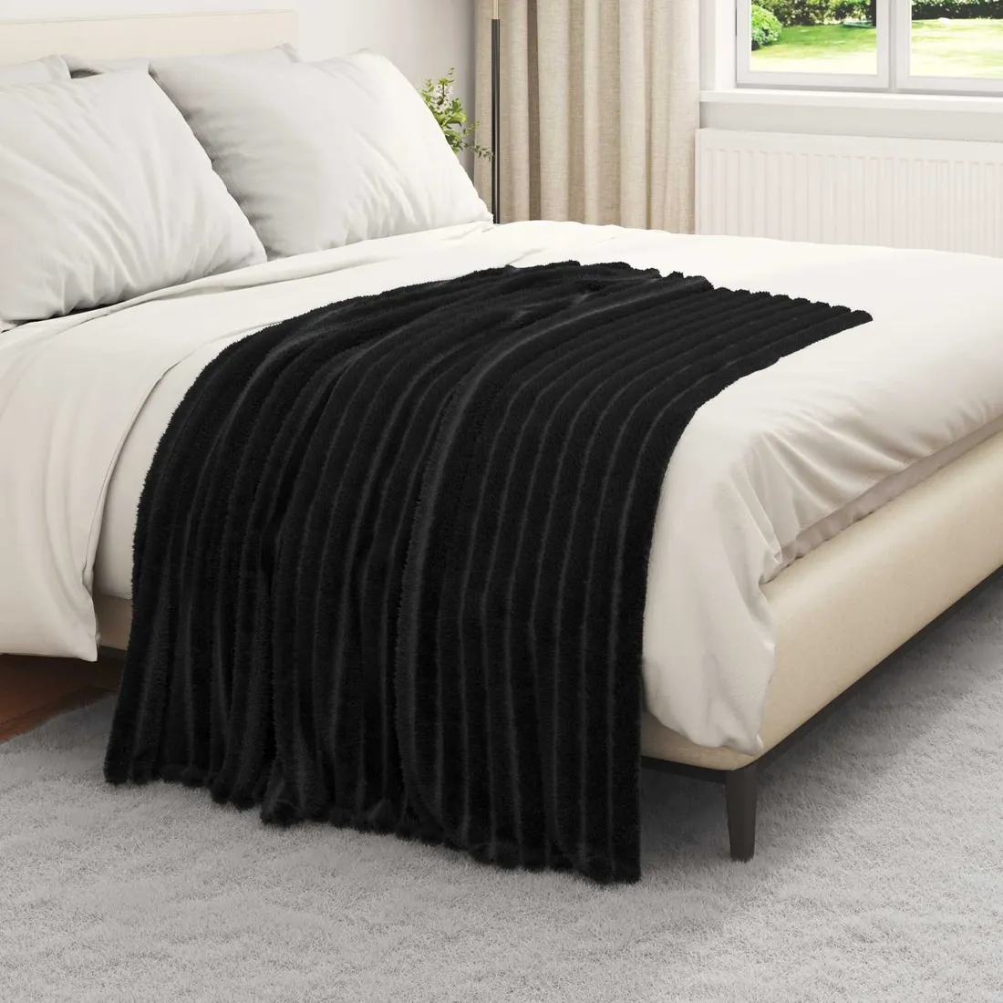 koc-czarny-150-x-130-cm-polar-stan-nowy