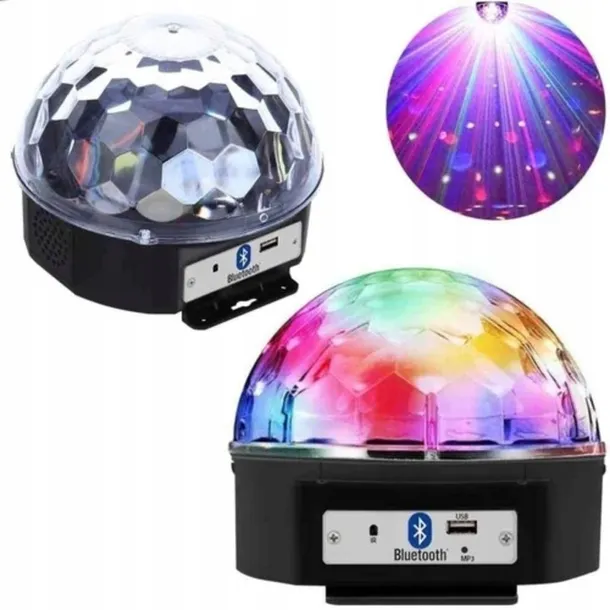 projektor-xxl-kula-disco-pilot-bluetooth-glosnik-stan-opakowania-oryginalne