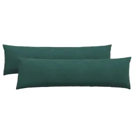 poduszki-na-sofe-2-pcs-ciemna-zielen-145-x-40-cm