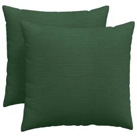 poduszki-na-sofe-2-pcs-ciemna-zielen-50-x-50-cm