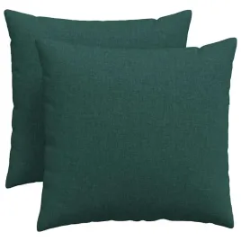 poduszki-na-sofe-2-pcs-ciemna-zielen-50-x-50-cm-tkanina