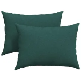 poduszki-na-sofe-2-pcs-ciemna-zielen-70-x-50-cm-tkanina