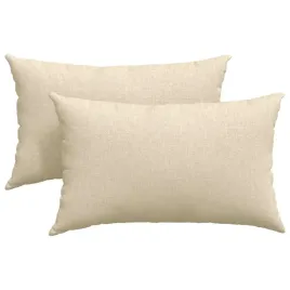 poduszki-na-sofe-2-pcs-kremowy-50-x-30-cm-tkanina