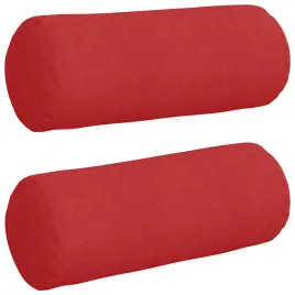 poduszki-walkowe-2-pcs-czerwony-o-15-x-40-cm-tkanina