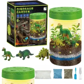 dinozaur-terrarium-projektor-lampka-nocna-dinozaury-piasek-naklejki-rosliny