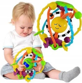 kula-sensoryczna-koraliki-grzechotka-dzwieki-dumel