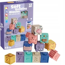 edukacyjne-kolorowe-miekkie-klocki-sensoryczne-zwierzatka-gryzaki-12-szt