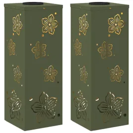 sloneczna-led-lampa-na-sciezke-2-pcs-zielony-oliwkowy