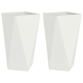 donica-2-pcs-bialy-40-x-40-x-75-cm-stal