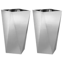 donica-2-pcs-srebrny-40-x-40-x-75-cm-stal-galwanizowana