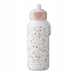 mepal-butelka-pop-up-campus-400ml-flowers-and-butterflies-little-dutch