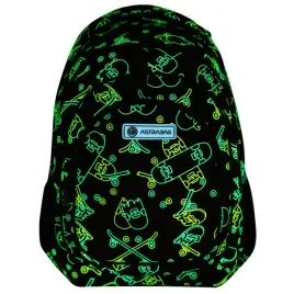 plecak-trzykomorowy-astrabag-z-motywem-deskorolek-swiecacych-w-ciemnosci