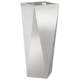 donica-srebrny-30-x-30-x-75-cm-stal-nierdzewna