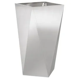 donica-srebrny-40-x-40-x-75-cm-stal-nierdzewna