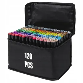 markery-alkoholowe-120-szt-flamastry-mazaki-pisaki-dwustronne-torba-pro