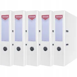 segregator-a4-75mm-office-products-z-dzwignia-pp-bialy-5-sztuk