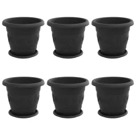 doniczki-6-pcs-czarny-o-26-x-21-5-cm-z-tworzywa-sztucznego