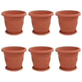 doniczki-6-pcs-czerwony-ceglasty-o-26-x-21-5-cm