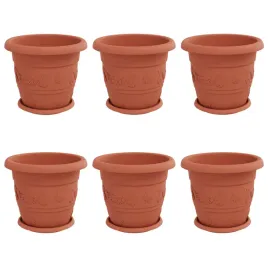 doniczki-6-pcs-czerwony-ceglasty-o-26-x-21-5-cm