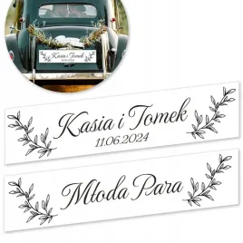tablice-samochodowe-na-wesele-50x11cm-zlote-czarne-napisy-slub-wesele-wzory