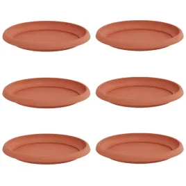 okragly-talerzyk-kwiatowy-6-pcs-czerwony-ceglasty-o-14-x-2-cm
