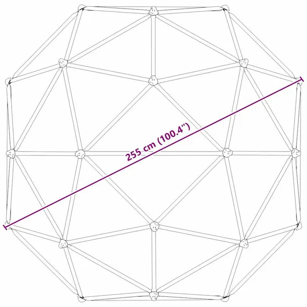 domek-do-wspinaczki-niebieski-stal-szerokosc-produktu-227-cm-stan-nowy