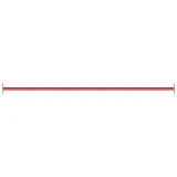przykrecany-drazek-prosty-125-cm-stalowy-czerwony-stan-nowy