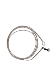 prologic-lm-mirage-loop-leader-100cm-45lbs-w-ring-swivel-2pcs
