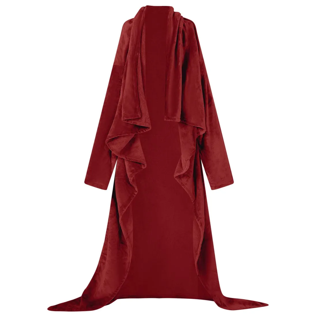 bluza-koc-bordeaux-czerwony-flanela-stan-nowy