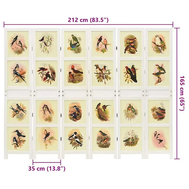 panel-romdivider-bialy-212-x-165-cm-mdf-stan-nowy-jednostka-sprzedazy-sztuka