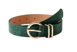 elegancki-zielony-pas-damski-104cm-z-klamra-klasyczna