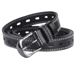 elegancki-czarny-pas-obszywany-105cm-z-klamra-klasyczna