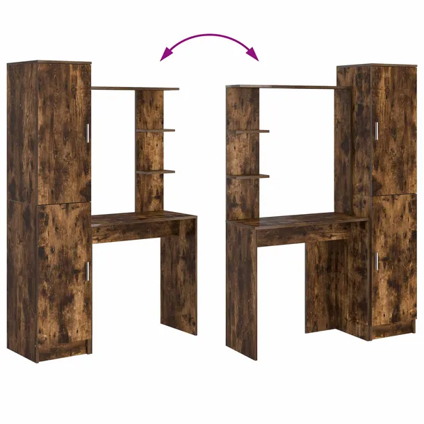 biurko-2-pcs-dab-wedzony-kod-producenta-3337285-stan-nowy-marka-vidaxl