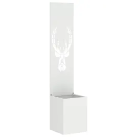 ekran-zapewniajacy-prywatnosc-w-ogrodzie-bialy-32-x-140-cm