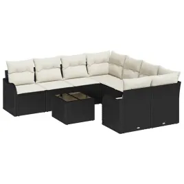 zestaw-sof-na-ogrod-z-poduszka-9-pcs-czarny-i-kremowy