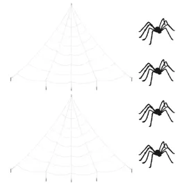 dekoracja-pajaka-halloweenowego-z-sieciami-4-pcs-czarny-i-bialy