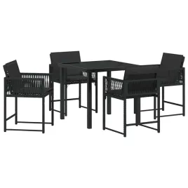 zestaw-do-jadalni-w-ogrodzie-5-pcs-czarny-polirattan