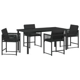 zestaw-do-jadalni-w-ogrodzie-5-pcs-czarny-polirattan