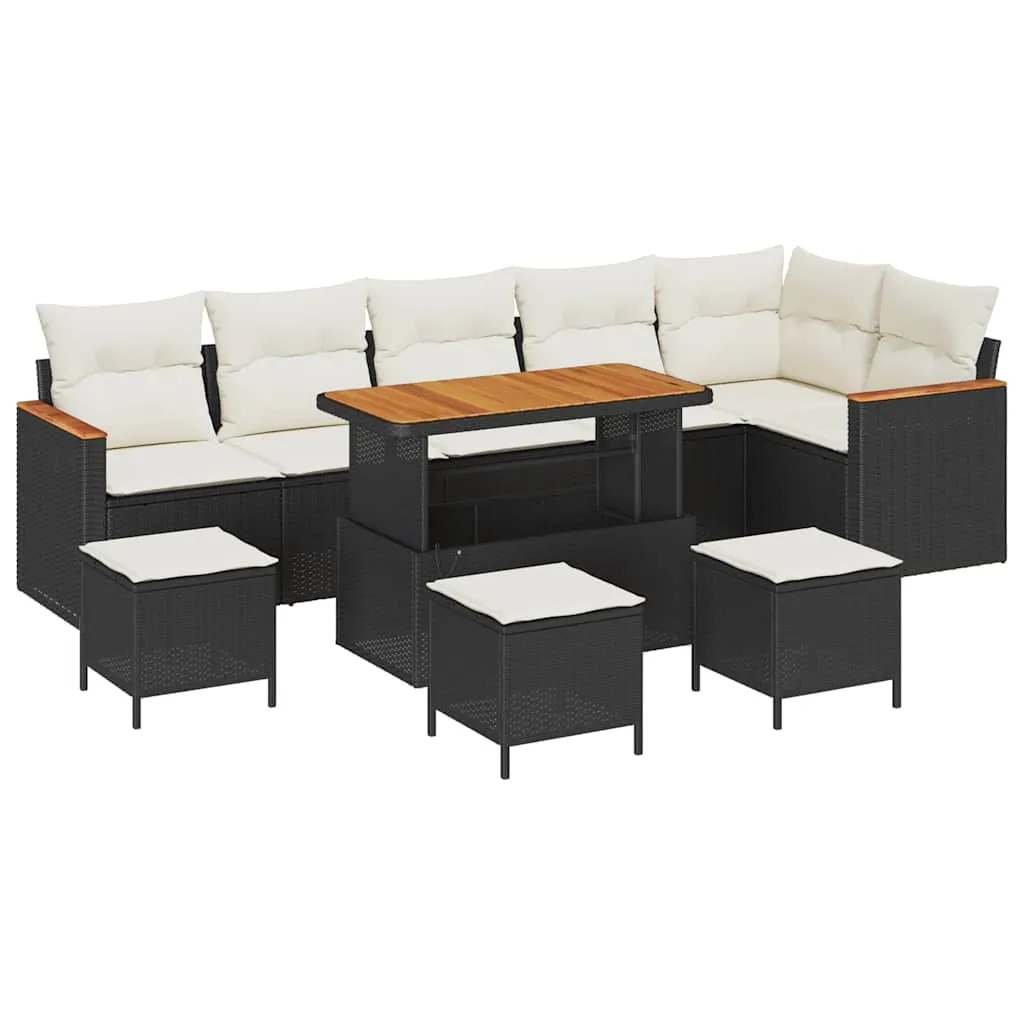 zestaw-sof-na-ogrod-10-pcs-czarny-polirattan-stan-nowy