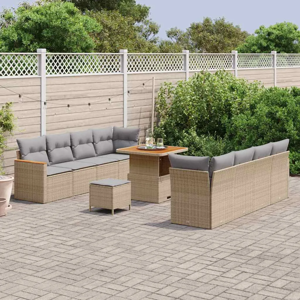 zestaw-sof-na-ogrod-11-pcs-bezowy-polirattan-stan-nowy