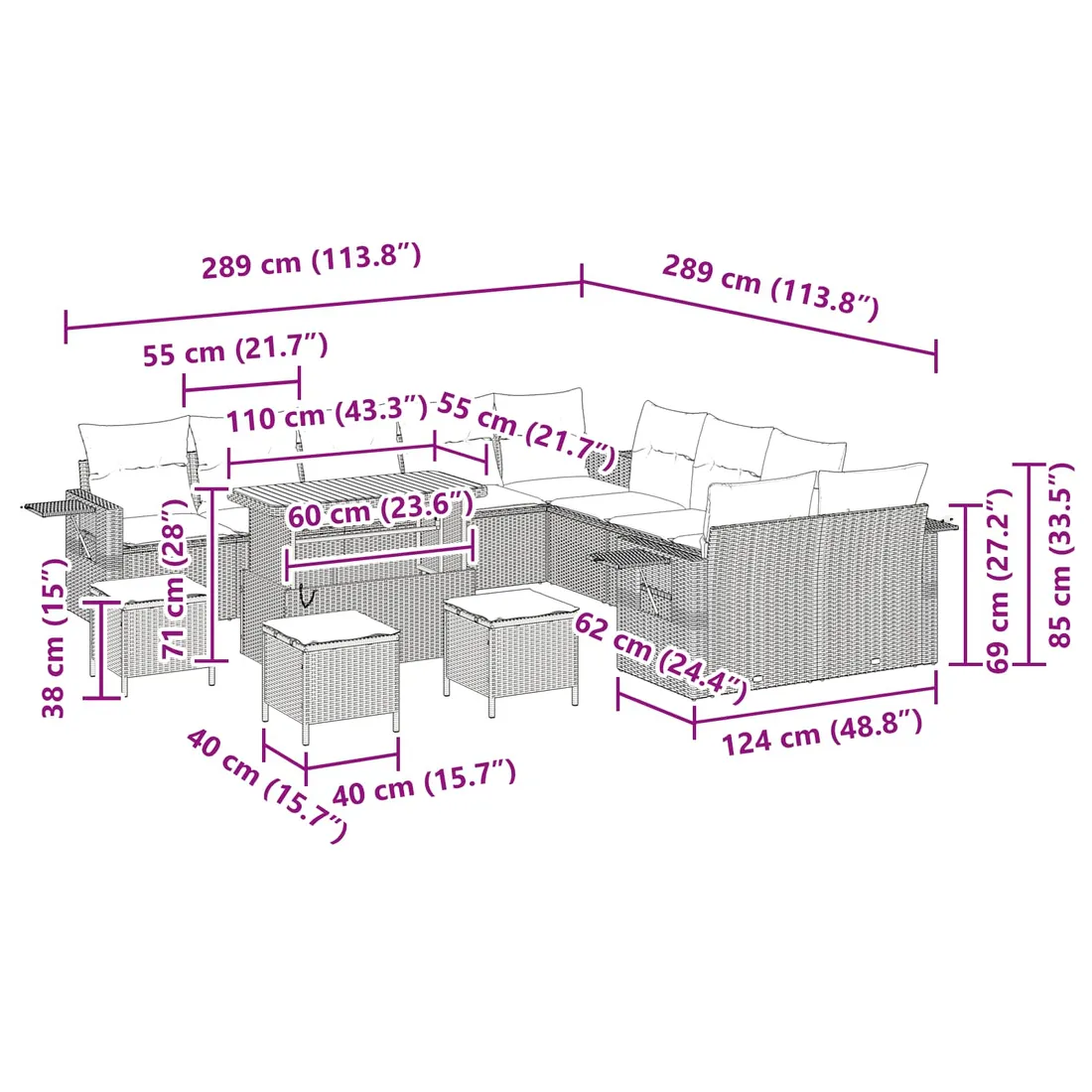 zestaw-sof-na-ogrod-14-pcs-czarny-polirattan-stan-nowy