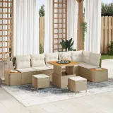 zestaw-sof-na-ogrod-9-pcs-bezowy-polirattan-stan-nowy