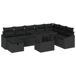 zestaw-sof-na-ogrod-9-pcs-czarny-polirattan