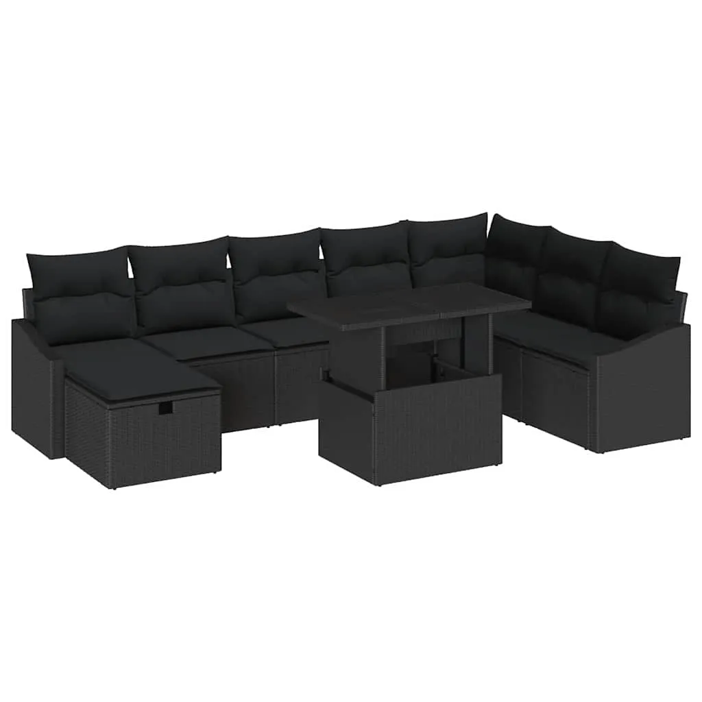 zestaw-sof-na-ogrod-9-pcs-czarny-polirattan