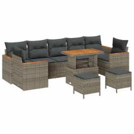 zestaw-sof-na-ogrod-z-poduszka-10-pcs-szary-polirattan
