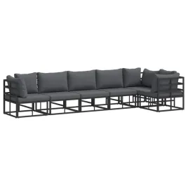zestaw-sof-na-ogrod-z-poduszka-6-pcs-czarny-aluminium