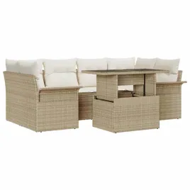 zestaw-sof-na-ogrod-z-poduszka-7-pcs-bezowy-rattan-poli