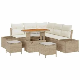 zestaw-sof-na-ogrod-z-poduszka-8-pcs-bezowy-polirattan