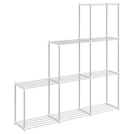 polka-tubularna-bialy-129-x-27-x-132-cm-aluminium